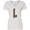 AA-White, variant on Leopard Print Letter L Women's V-Neck T-Shirt