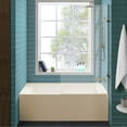 thumbnail image 4 of Voltaire 60" x 32" Right-Hand Drain Alcove Bathtub with Apron in Bisque, 4 of 11