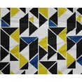 thumbnail image 4 of oneOone Polyester Lycra Fabric Parallelogram & Triangle Geometric Printed Fabric 1 Yard 56 Inch Wide, 4 of 4