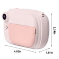 thumbnail image 3 of Instant Camera, Kids Digital Camera Instant Print Camera, Christmas Birthday 3-12 Years Girls Boys, 40 Megapixel Selfie Toddler Camera Portable Kids Toys Kids Camcorde, 3 of 8