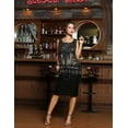 thumbnail image 6 of PrettyGuide Women's Sequin Top Flowy Sparkly Cocktail Tank Party Dressy Tops, 6 of 6