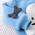 thumbnail image 6 of KYAIGUO 2PCS Toddler Infant Boys Autumn Sweatshirt Outfit Baby Girls Long Sleeve Turtleneck Sweatshirt Sweatpants Set 5M-5T Winter Fleece T-Shirt Top Pants Set, 6 of 8