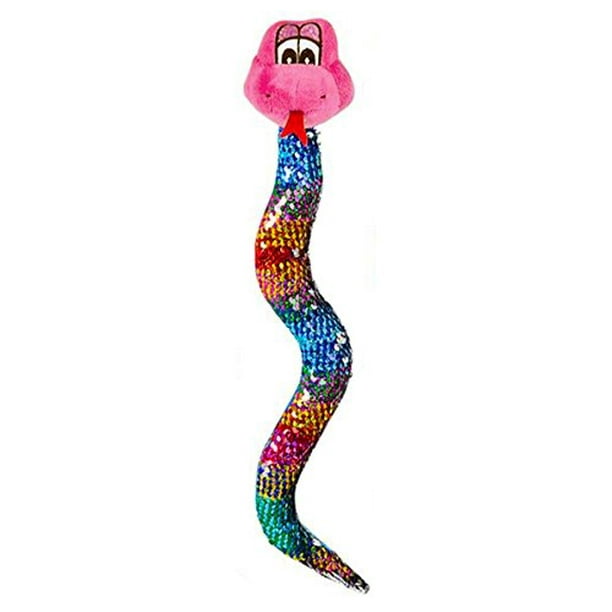 stuffed sequin snake