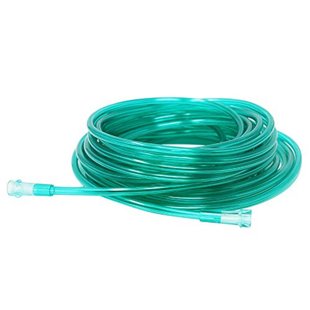 Global Crush Resistant Oxygen Tubing 25'(25 ft) Tubing, Green 1