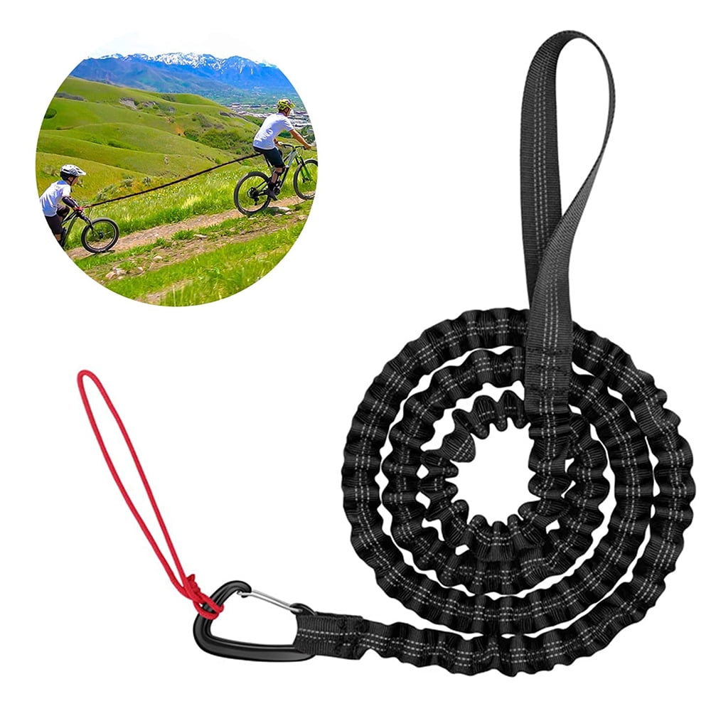 225 Kg Kids MTB Tow Rope,Child Bike Bungee Cord Pull Behind,for Riding Further with Your Compatible with Any Bicycle,Strap for Riding Further with Your Child,Load Weight 500 Lbs
