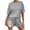 CK43_Gray, variant on Lumtrix Two Piece Sets for Women Dressy Casual Ribbed Knit Short Sleeve Top Matching Shorts Lounge Set 2026 Summer Outfits Wine 2XL
