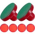 thumbnail image 4 of Air Hockey Putter and Puck Set, Lightweight Portable Air Hockey Replacement Puck and Slider Putter (2 * Putter Handles + 2 * Flannel + 4 * Pucks, 8 Pu, 4 of 5