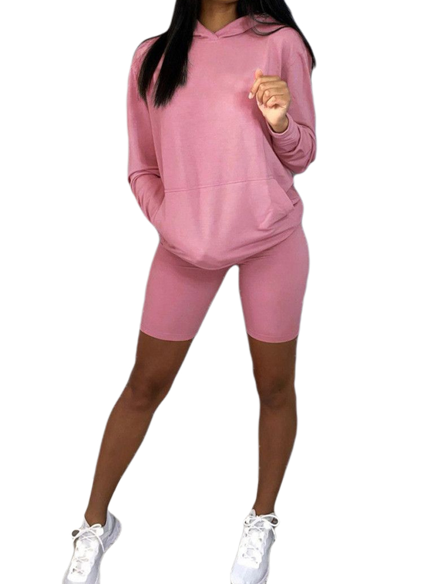 Long Sleeve Kangaroo Pocket Sportswear 