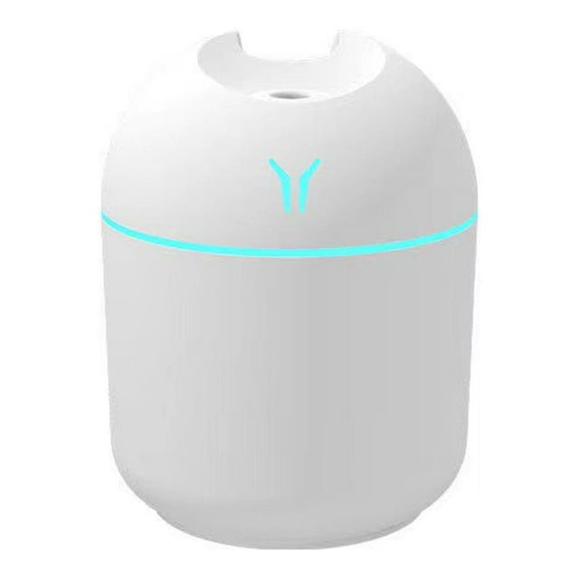 Mini humidificador fresco y colorido, humidificador de escritorio personal USB para automóvil, sala de oficina, dormitorio, etc. Apagado automático, 2 modos de niebla, súper silencioso. (Bla