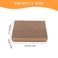 thumbnail image 3 of Cat Scratcher,Cat Scratching Board – Durable Scratch Pad for Cats with Reversible Design, Corrugated Cardboard Scratcher Fits Cat Boxes, Beds, or Floor Use, Wear-Resistant, 3 of 7