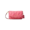thumbnail image 1 of COACH Quilted Pillow Leather Hayden Crossbody Petunia One Size, 1 of 1