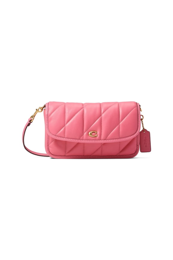 Quilted Pillow Leather Hayden Crossbody Petunia One Size