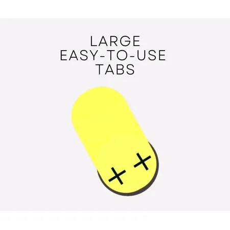 HearClear Size 10 Zinc-AIr 1.45V Hearing Aid Batteries (60 Pack)