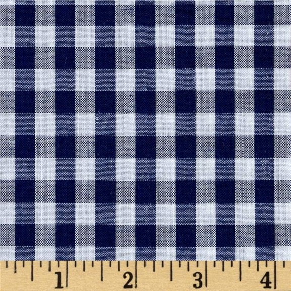 Richcheck 60" Gingham Check 1/4" , Fabric by the Yard