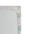 thumbnail image 2 of Ambesonne Vintage Fitted Sheet, Marine Golden Anchor, Twin XL Size, Pale Blue White, 2 of 2