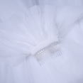 thumbnail image 4 of Visland Bridal Veil Double-Layered Solid Color Ribbon Edge Design Wedding Veil Soft Mesh Material Prom Cosplay Veil with Comb, 4 of 8