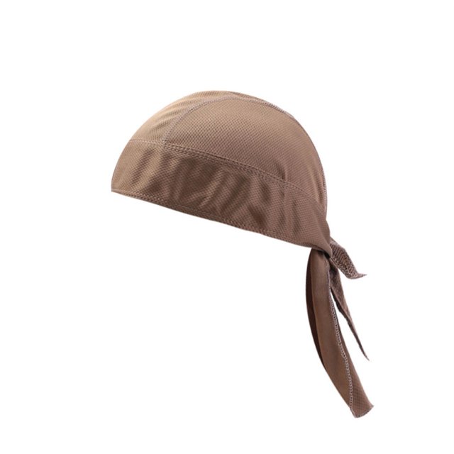 Naiovety Sombreros Gorros de quimio Pañuelo para la cabeza Bandana Quick Sun Pasamontañas atado por detrás Hip Pop Head Wrap Casco Capucha interior Ciclismo caqui Naiovety OD020489-04B