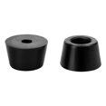 thumbnail image 1 of 4pcs Almohadillas de goma para pies de muebles para patas de gabinete de altavoz D19x16xH11mm, 1 of 7