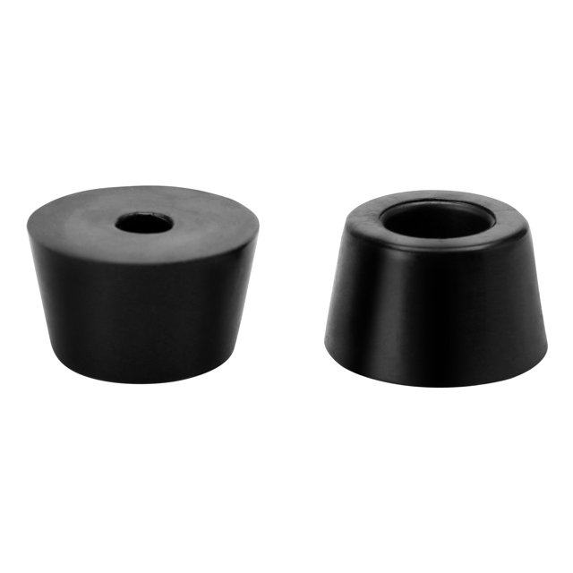 4pcs Almohadillas de goma para pies de muebles para patas de gabinete de altavoz D19x16xH11mm