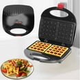 thumbnail image 1 of Máquina Para Hacer Gofres Eléctrica, Calentamiento Rápido A Prueba De Palos De Doble Cara, Máquina De Desayuno Para Restaurante De Cocina Casera, Diseñada Para Gofres,, 1 of 7