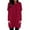 A-Wine273, variant on XIAOCHA Womens T Shirts Oversized Long Sleeves Crew Neck Side Pockets Tee Shirts Solid Color Relaxed Keen Length Long Tops T Shirt