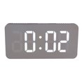 thumbnail image 1 of Shisuyan Desktop Digital Clock Black Shell with White Light 1 Set 6.09X3.14X0.71in, 1 of 8