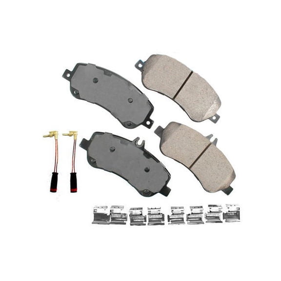 Front Brake Pad Set - Compatible with 2010 - 2015 Mercedes-Benz GLK350 2011 2012 2013 2014
