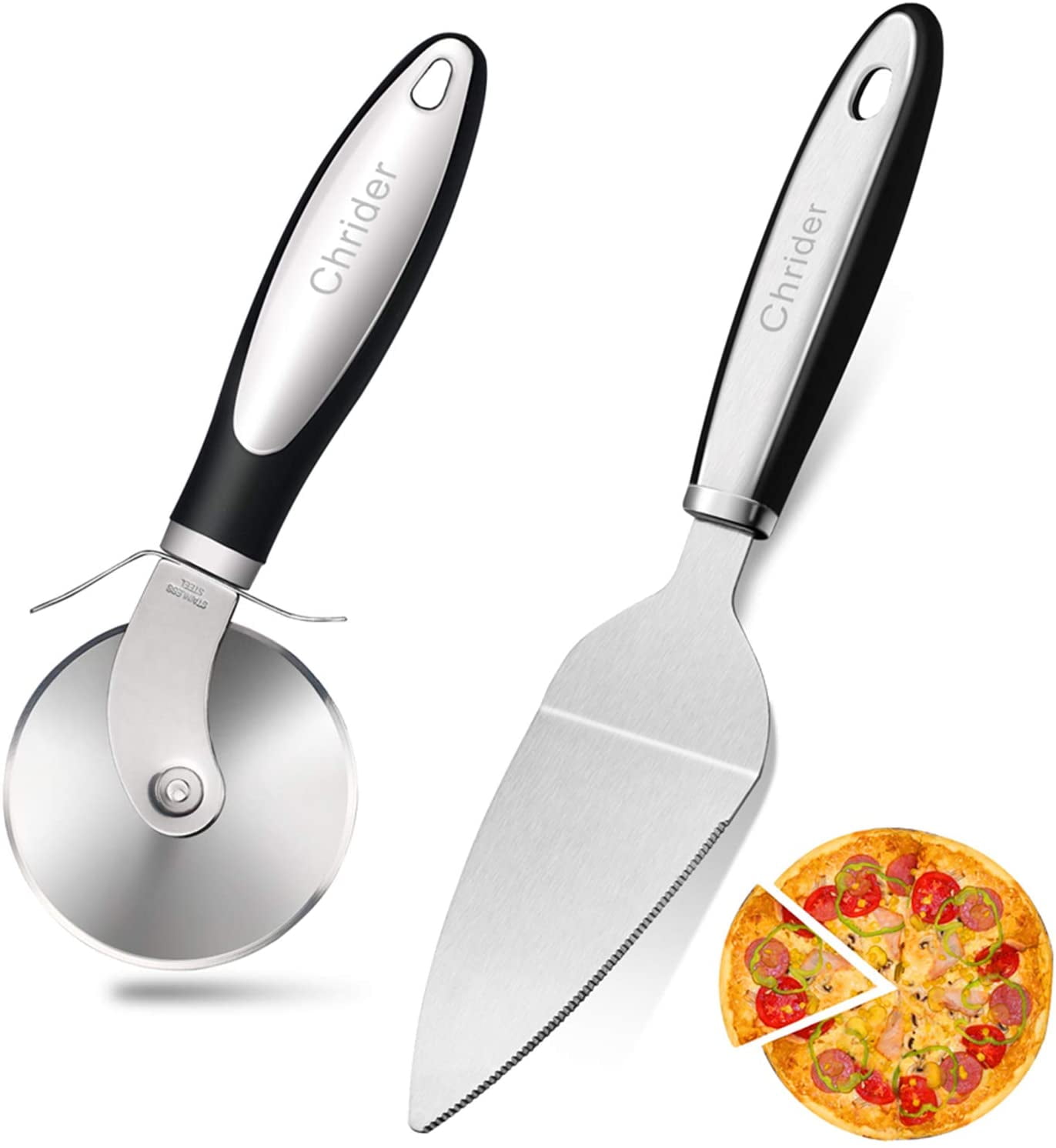 Slicer Nonstick Cutter Grip DIY Pie Pizza Dough Wheel Handy Cutting Blade #new 