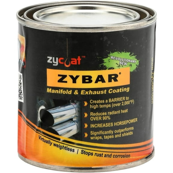 ZyCoat ZyBar 10008 High Temperature Coating - Bronze Satin, 8 Ounce