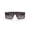 Matte Black/Prizm Grey Gradient, variant on Helux Prizm Gaming Rectangular Men's Sunglasses OO9285 928501 61