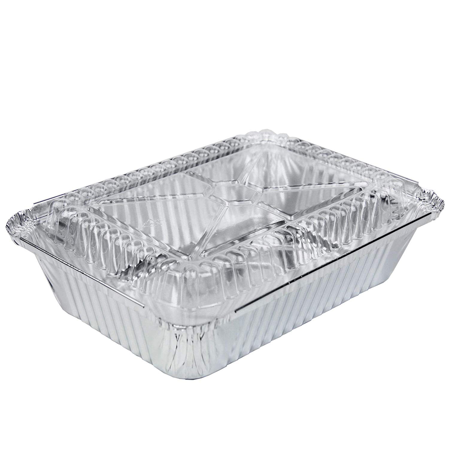 Aluminum takeout containers