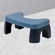 thumbnail image 5 of Taburete para orinal para inodoro, evita resbalones, mejora la postura, taburete para orinal en cuclillas de PP para oficina, color azul, 5 of 10
