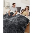 thumbnail image 4 of PIONEERWORKS Ultra Soft Electric Heated Blanket Queen 84x90 – Dual Zone Fast Heating, 4 Heat Settings, 10H Auto-Off, Machine Washable, ETL Certified, LED Controller, Cozy for Winter – Dark Gray, 4 of 8
