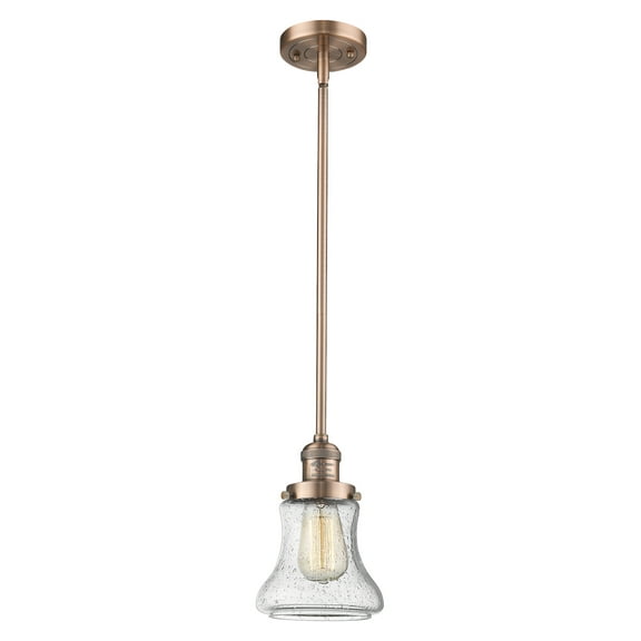 Innovations Lighting 201S Bellmont Bellmont 7" Wide Mini Pendant - Copper