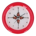 thumbnail image 2 of Reloj de pared para casa de muñecas ANGGREK guitarra roja miniatura, 2 of 8