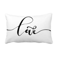 thumbnail image 1 of Love Line Quote Handwrite Style Throw Pillow Lumbar Insert Cushion Cover Home Sofa, 1 of 3