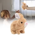 thumbnail image 2 of Dsscvnef Bunny Toy Realistic Interactive Jumping Twitching Ears Handmade Soft Cuddly Pet Companion for Kids, 2 of 8