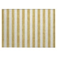 thumbnail image 2 of Addison Rugs Chantille Indoor/Outdoor Transitional Stripes Gold Washable Rectangle Rug, 1'8" x 2'6", 2 of 6