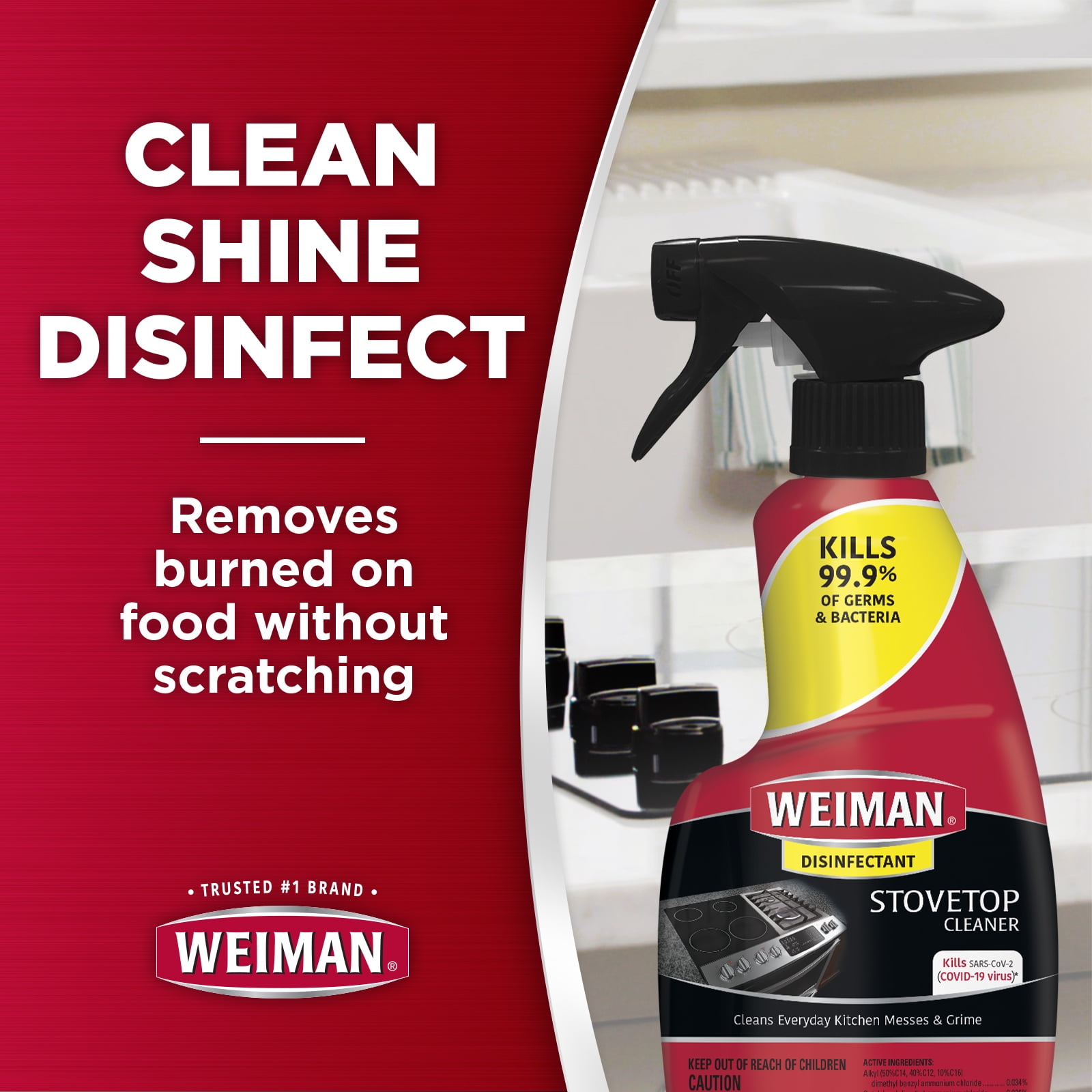 weiman cooktop cleaner spray