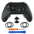 thumbnail image 2 of Botones de cambio de perfil y anillos decorativos para el mando Xbox One Elite 2 - Paquete de 2 cromados mate, 2 of 3
