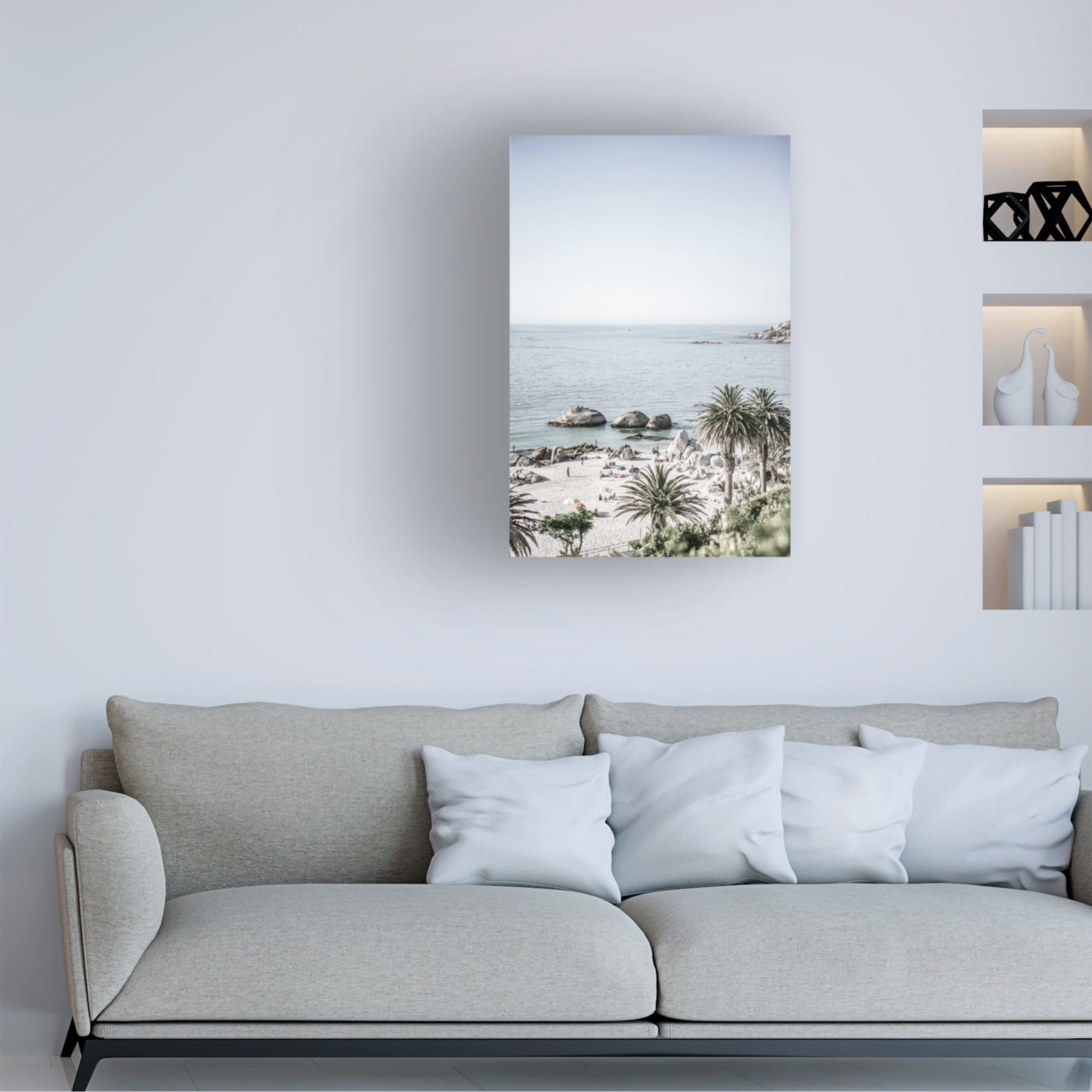 Trademark Fine Art Shot by Clint Clifton Beach Canvas Wall Art