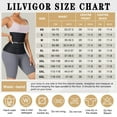 thumbnail image 2 of Lilvigor Waist Trainer for Women Lower Belly Fat Waist Cincher Shapewear Short Torso Waist Trimmer Tummy Wrap Belt Workout Girdle, 2 of 7