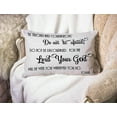 thumbnail image 3 of Pillow Covers with Christian Bible Verses Scripture Quotes Joshua-1-9 Farmhouse Rustic Décor Lumbar Pillow Covers with Saying Housewarming Family Room Décor 12" x 20", 3 of 6
