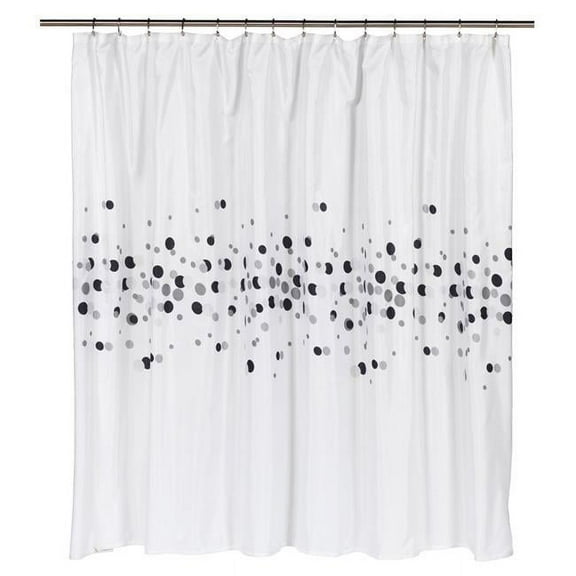 Dots Fabric Shower Curtain