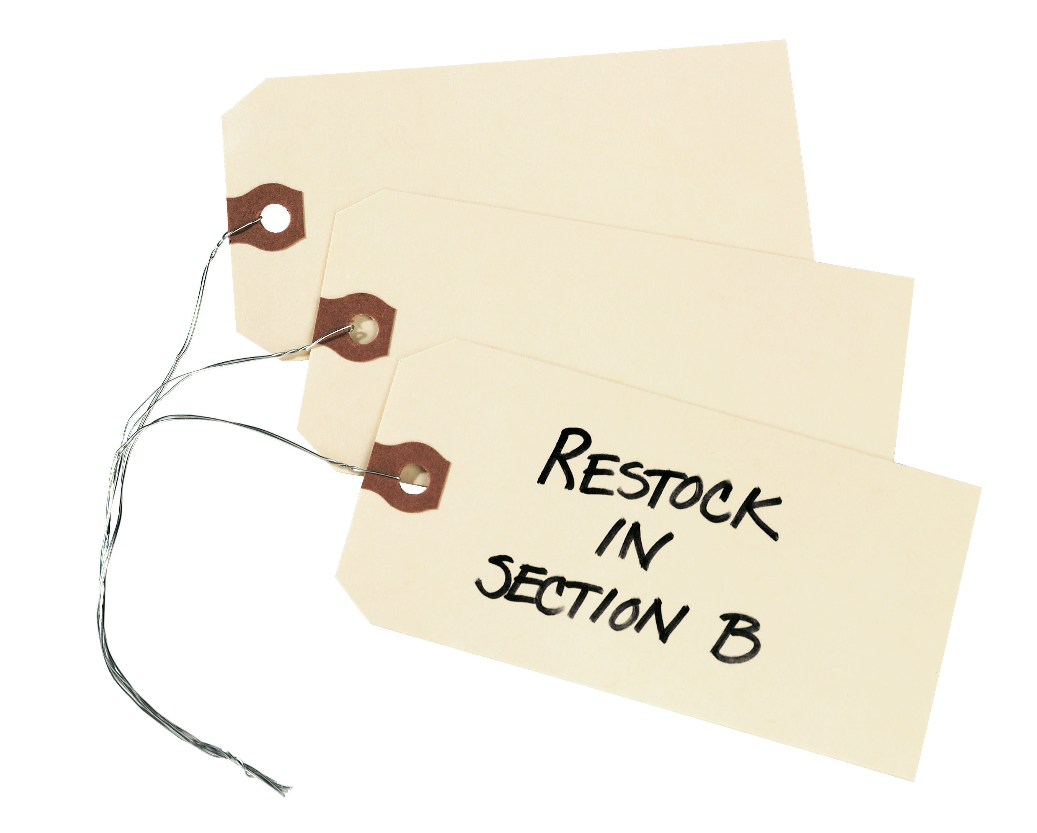 Avery Shipping Tags, Manila, Wired, 43/4" x 23/8", 1,000 Tags (12605