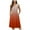 Orange, variant on vigerkar Women 2025 Summer Dresses Sleeveless Casual Loose Swing Button Down Midi Dress with Pockets Dark Purple, XL
