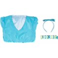thumbnail image 6 of Women's Tracy Turnbald Blue Dress Hairspray Costume Halloween Musical Stage Performance Dress, 6 of 7