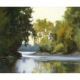 thumbnail image 3 of Chenault, Barbara 17x15 Black Modern Framed Museum Art Print Titled - River Reflections, 3 of 5