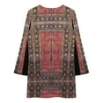 thumbnail image 4 of Antique Persian Red Rug Long Sleeved Dress women"s summer dress women"s summer jumpsuit, 4 of 4