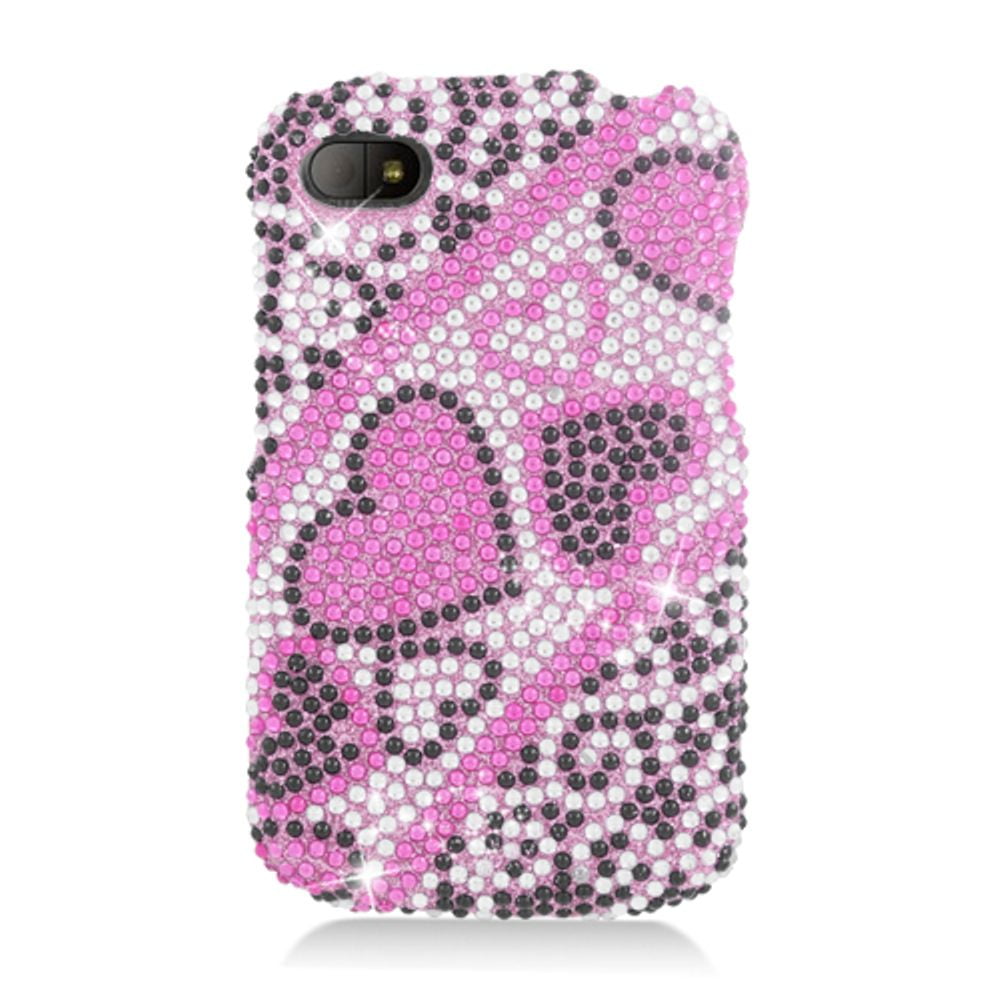 BlackBerry Q10 Case, BlackBerry Q10 Phone Case, by Insten Hearts Full